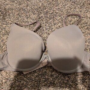 Victoria's Secret PINK Wear Everywhere Push Up Bra Gray 36B
